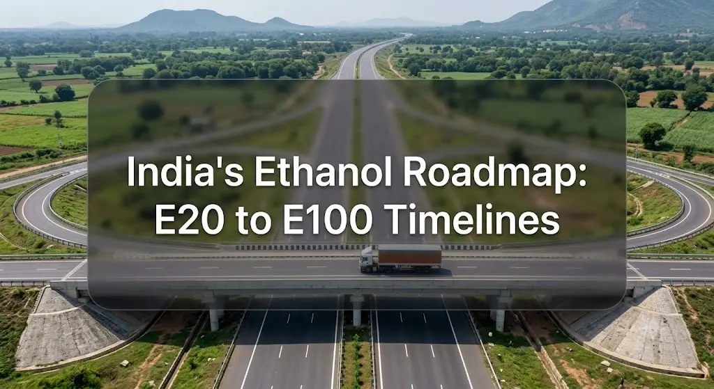 India's Ethanol Blending Roadmap, E20 to E100, Timelines and What It Means for Your Vehicle