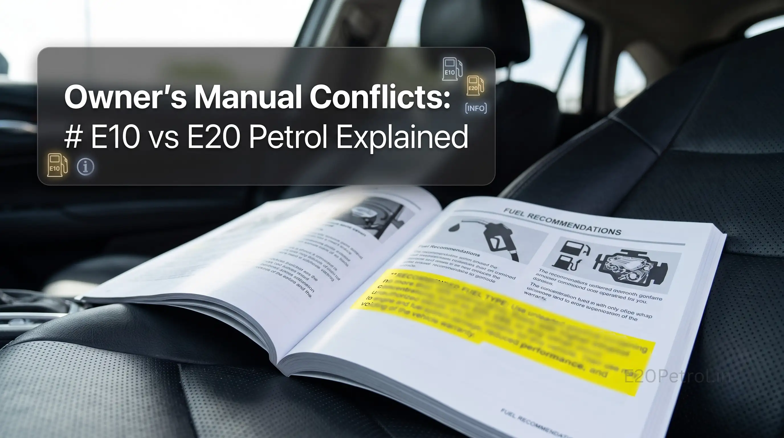 Your Owner Manual Says E10, Here Is What to Do Now That E10 No Longer Exists